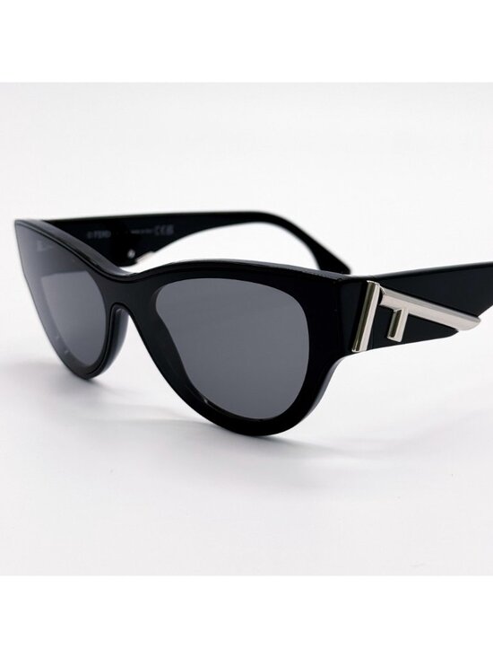 NEW FENDI SUNGLASSES FE40135I 01A BLACK WOMEN EYEWEAR